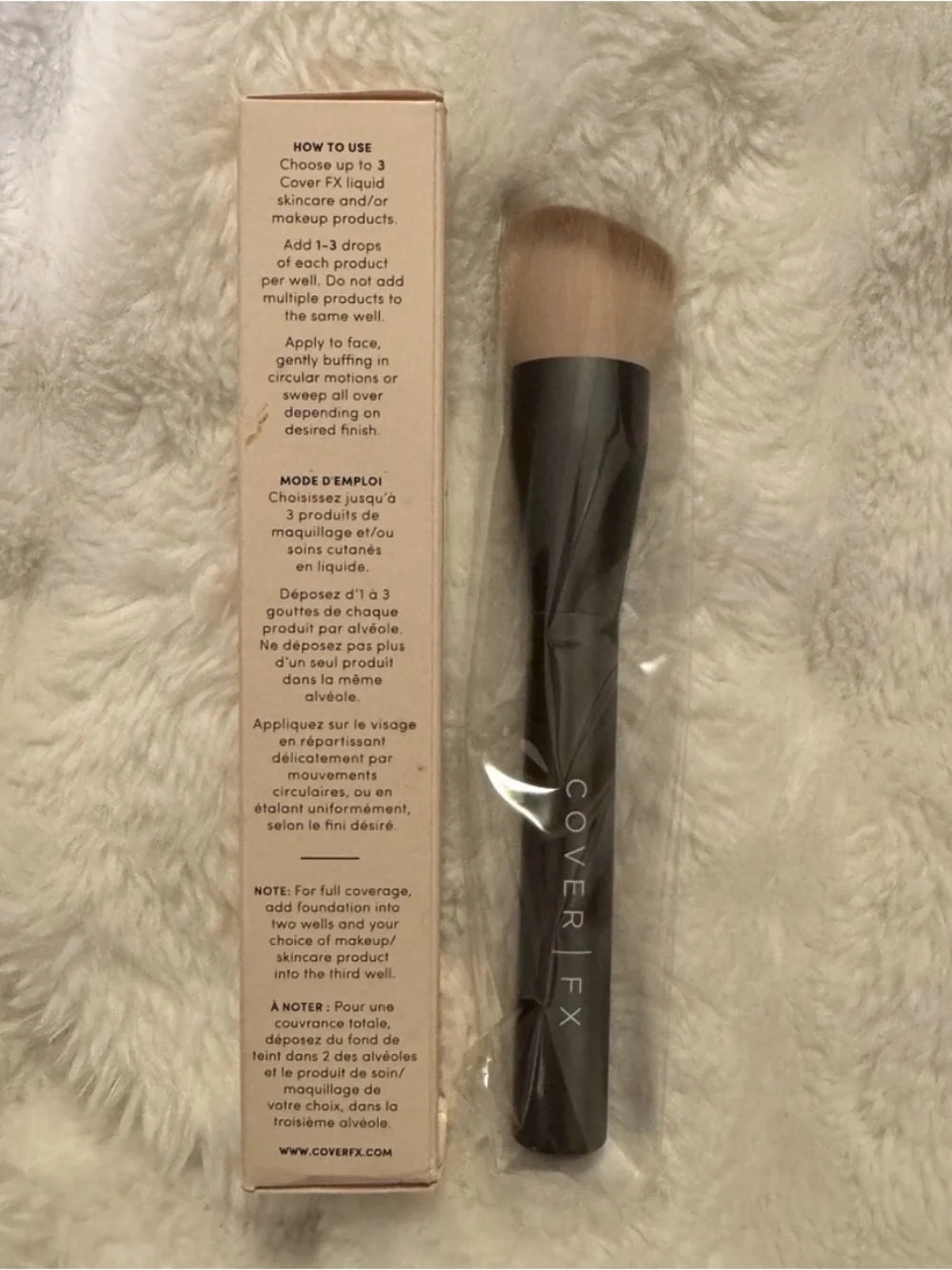 Cover Ex Custom Application Foundation Brush NEW